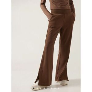 Athleta Venice Flare Pant, Mahogany, Size XL